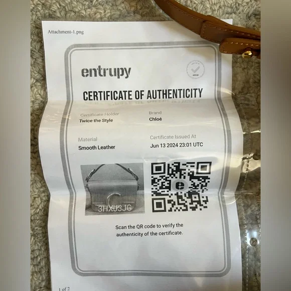 Mini Chloe C purse - Picture 6 of 7